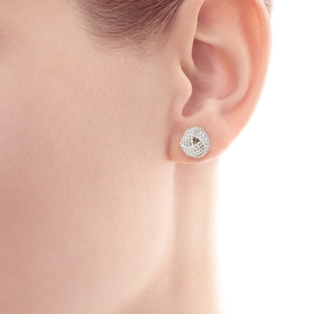 Tiffany Twist Knot Earrings